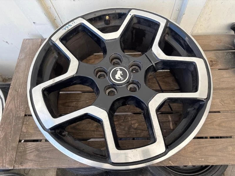 2021-2024 Ford Bronco Sport 18" Black Machined OEM Single Wheel Rim 10328