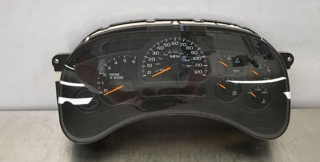 2003-2005 Chevy Silverado GMC Sierra 1500 2500 Instrument Gauge Cluster MPH | Used OEM