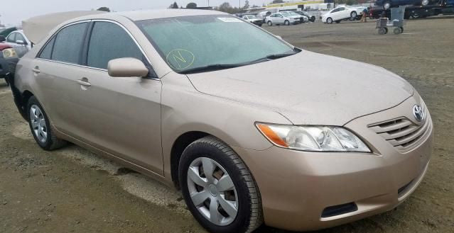 (2007-2011) Toyota Camry  Passenger Right Side View Power Door Mirror (Gold / Desert Sand) – Genuine OEM